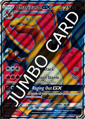 Charizard GX SM60 Full-Art JUMBO OVERSIZED Promo - Charizard GX Premium Collection